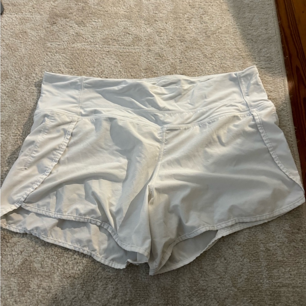 Lululemon Women's White Shorts